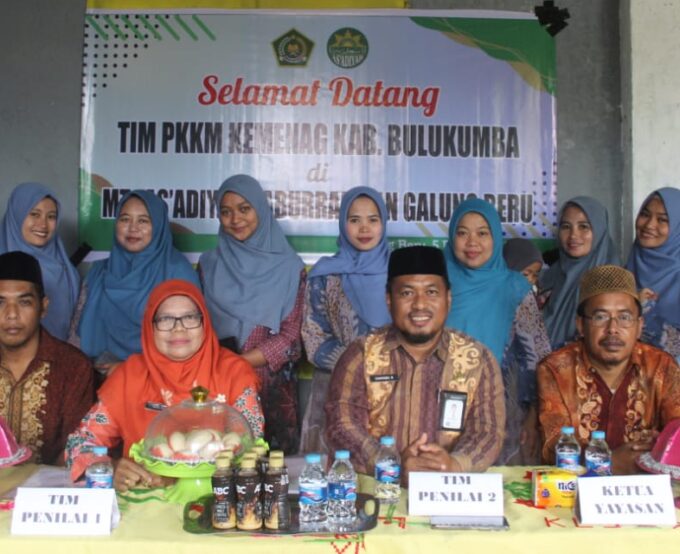 PKKM Berjalan Sukses, Pengawas Puji Prestasi Akademik MTs As’adiyah Galung Beru