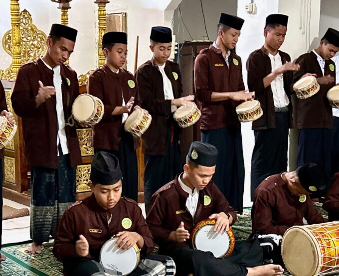 Mahallul Qiyam Tandai Peringatan Harlah NU ke-102 di Pontren As'adiyah Galung Beru