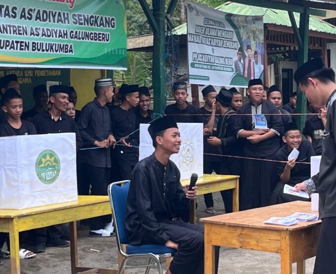 OSIP Pontren As’adiyah Galung Beru Miliki Ketua dan Wakil Baru