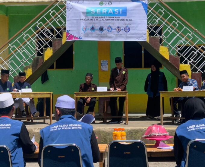 Debat Calon Ketua OSIM MTs As’adiyah Galung Beru Layaknya Calon Presiden!!