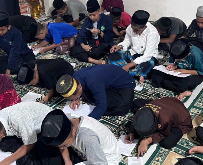 Panitia KPO Gelar Tes Tertulis Calon Pengurus OSIM dan OSIP As'adiyah Galung Beru