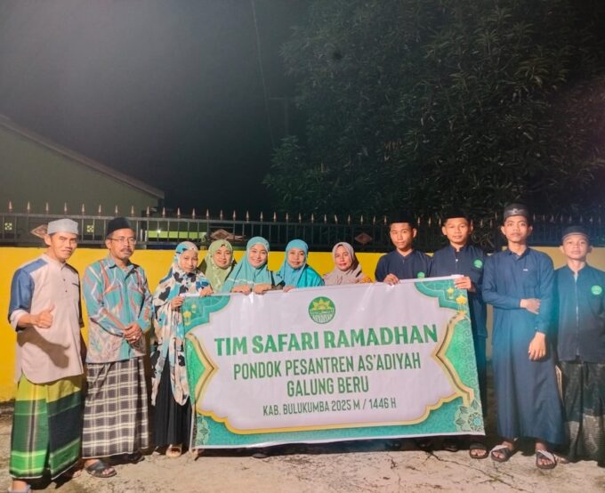 Pontren As'adiyah Galung Beru Sebar Tim Safari Ramadhan 1446 H
