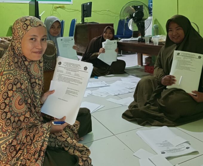 Panitia PAS As’adiyah Galung Beru Matangkan Persiapan Dua Hari Jelang Ujian