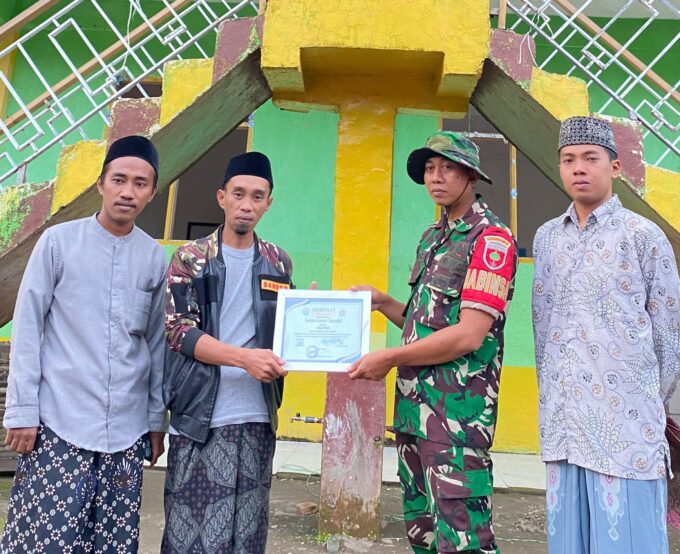 Babinsa Gattareng Apresiasi Santri Lolos Seleksi PASKIBRA