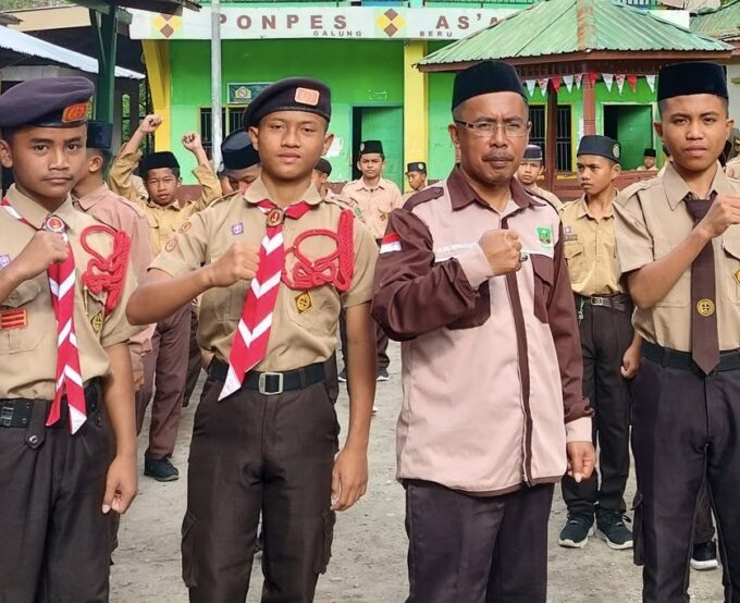 Santri As'adiyah Galung Beru Siap Berlaga di Ajang Pramuka Santri Nusantara 2025