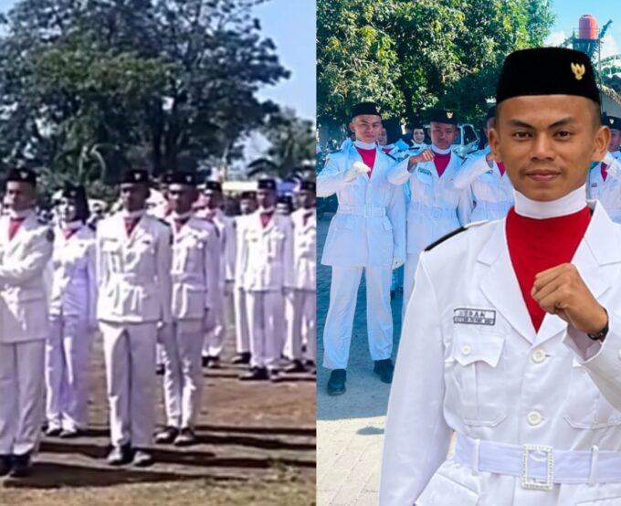 Pahlawan di Siang Bolong Itu Bernama Jusran, Sigap Menopang Pembawa Baki