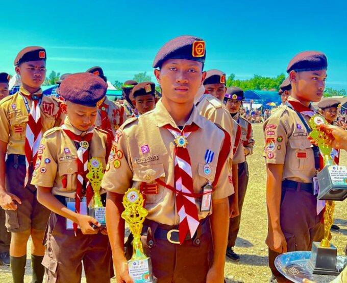 Panstri Scout MTs As'adiyah Galung Beru Sabet Emas dan Perunggu