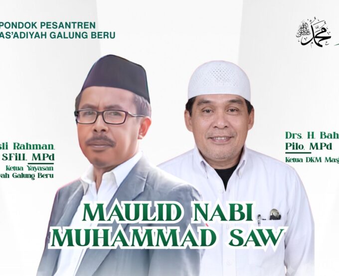 As’adiyah Galung Beru dan Masjid Baburrahman Kolaborasi Gelar Maulid Nabi 1448 H